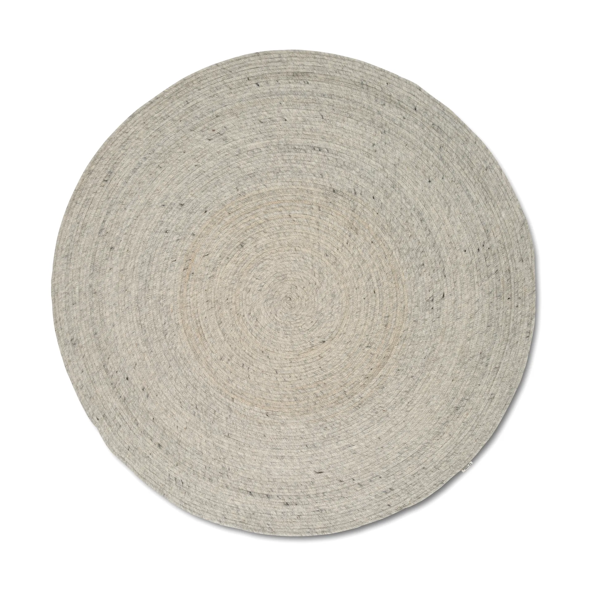 Merino wollen vloerkleed rond Ø240 cm, Concrete Classic Collection