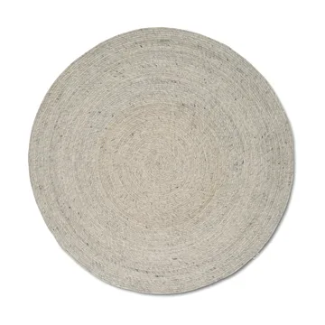 Merino wollen vloerkleed rond Ø240 cm - Concrete - Classic Collection