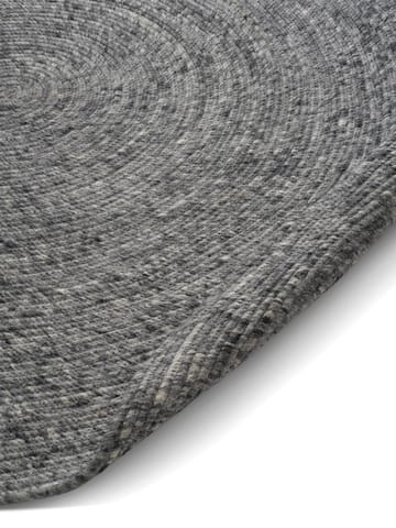 Merino wollen vloerkleed rond Ø240 cm - Graniet - Classic Collection