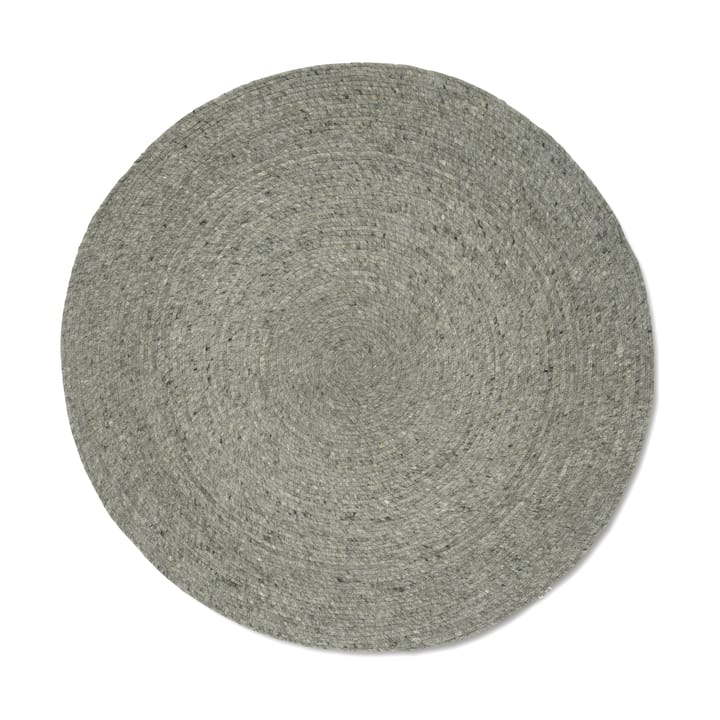 Merino wollen vloerkleed rond Ø240 cm, Green Classic Collection