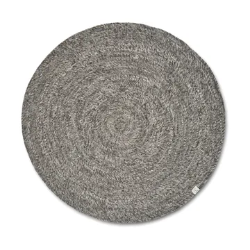 Merino wollen vloerkleed rond Ø240 cm - Grey - Classic Collection
