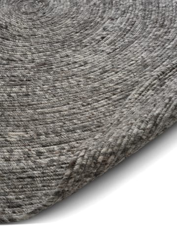Merino wollen vloerkleed rond Ø240 cm - Grey - Classic Collection