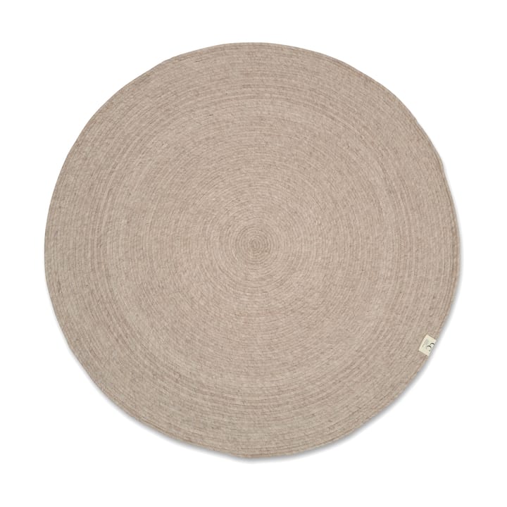Merino wollen vloerkleed rond Ø240 cm, Oat Classic Collection