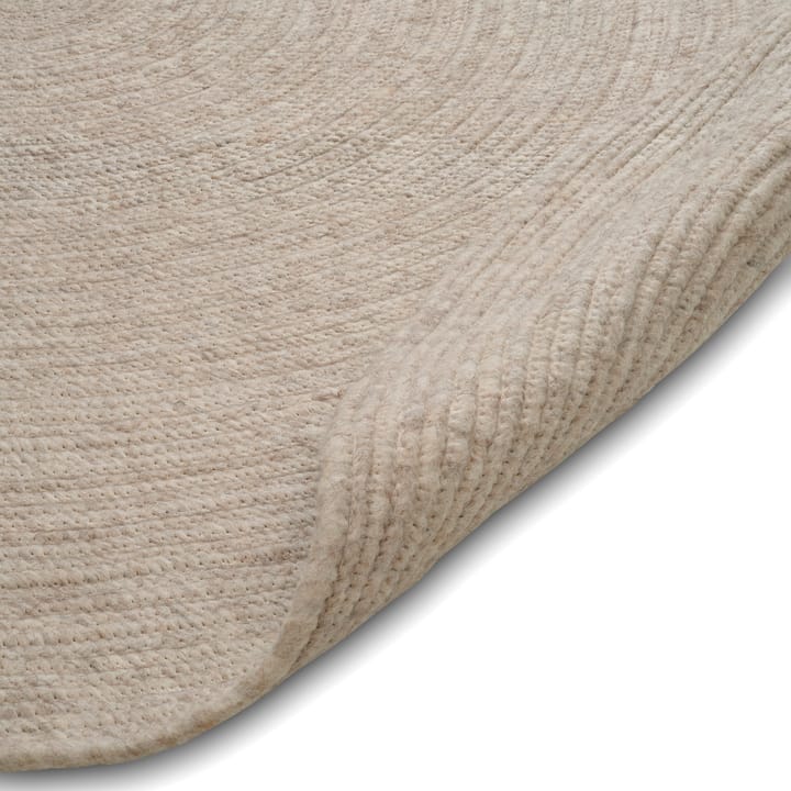 Merino wollen vloerkleed rond Ø240 cm, Oat Classic Collection