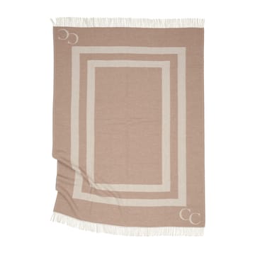 Monogram wollen plaid 130x200 cm - Beige - Classic Collection