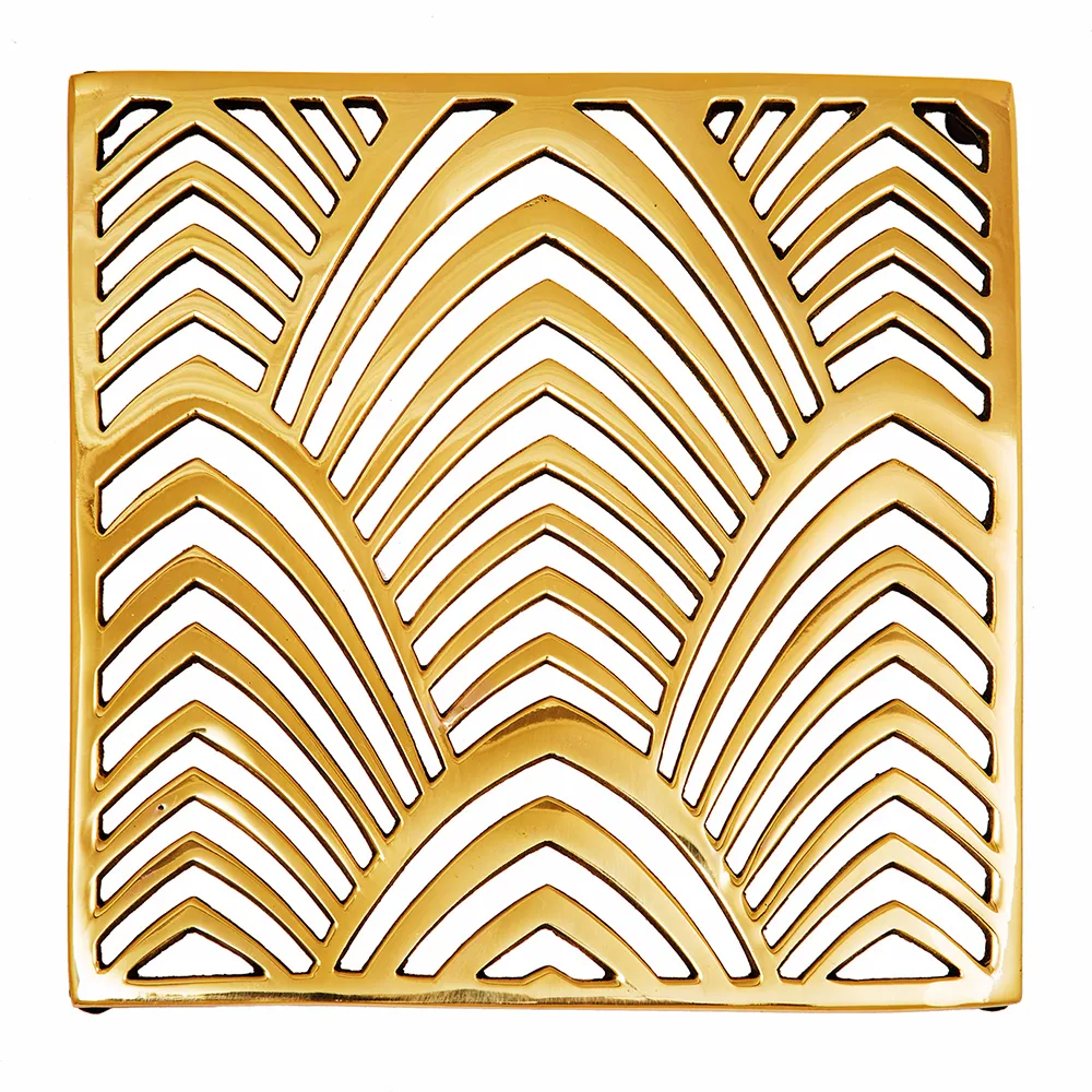 Palm Beach pannenonderzetter, Messing Classic Collection