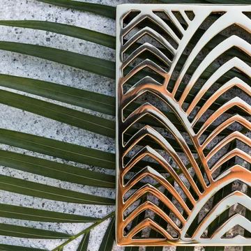 Palm Beach pannenonderzetter - Messing - Classic Collection