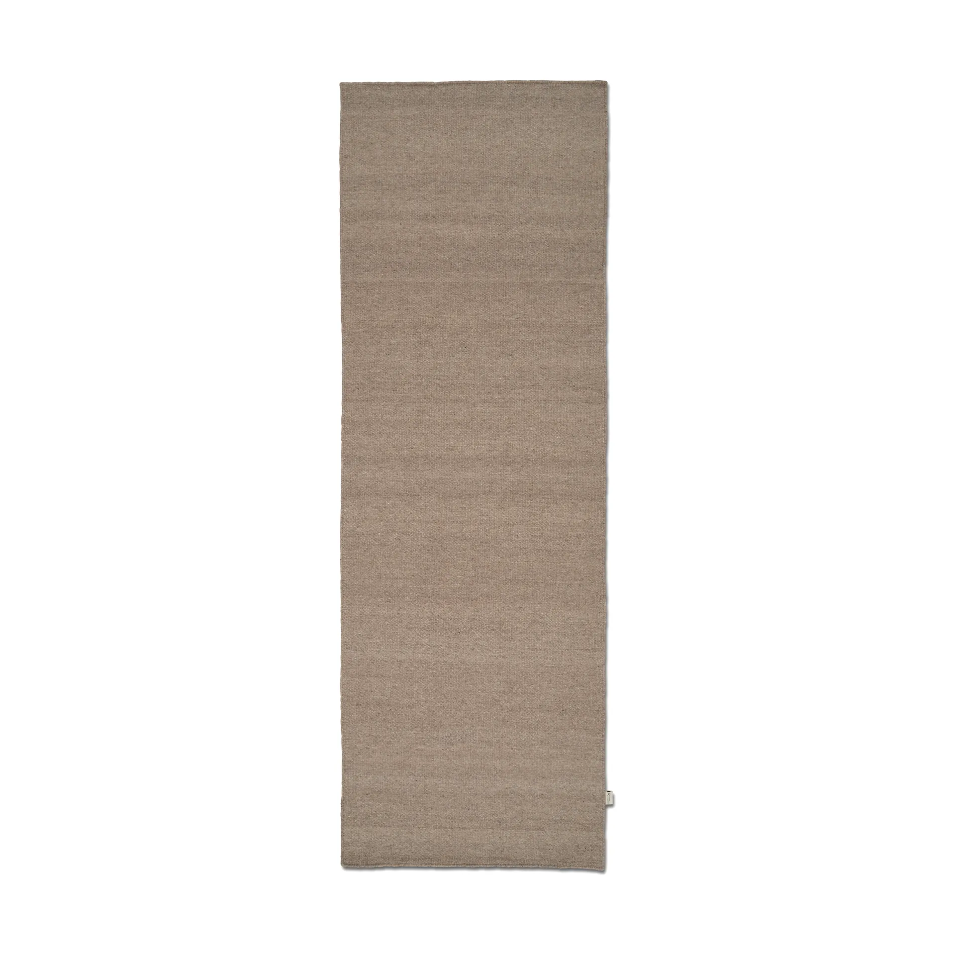 Plain loper, Natural-beige, 80x250 cm Classic Collection