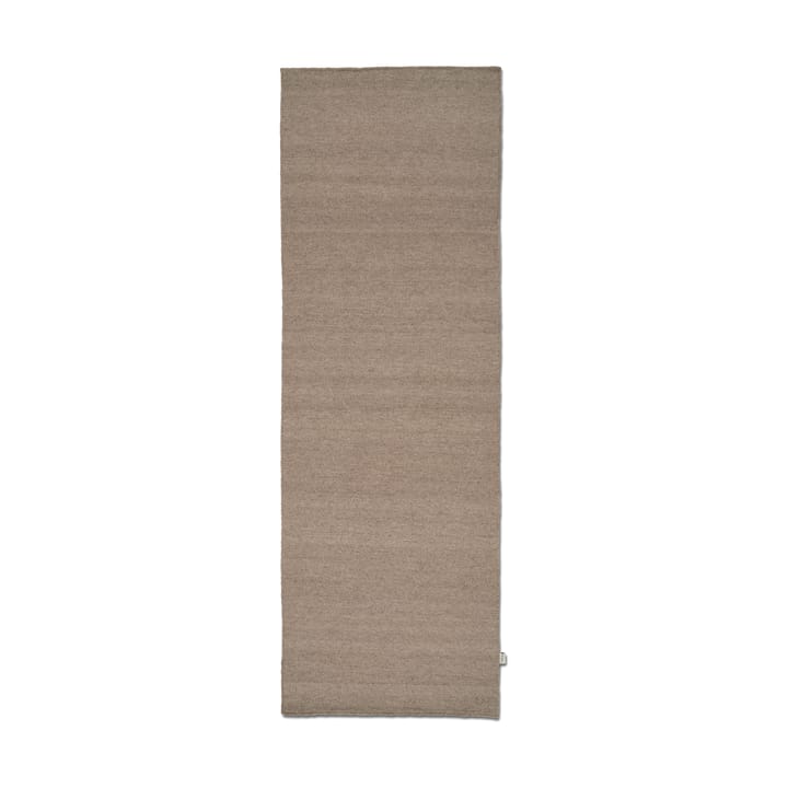 Plain loper - Natural-beige, 80x250 cm - Classic Collection