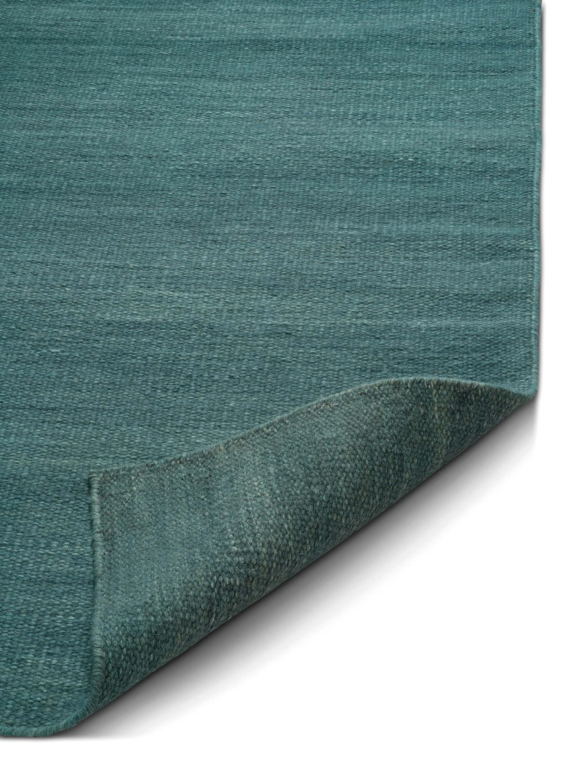 Plain vloerkleed, Teal, 170x230 cm Classic Collection