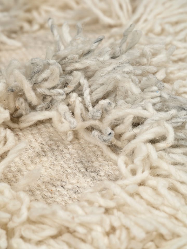 Poef Rio 55x55 cm, Ivory-melange Classic Collection