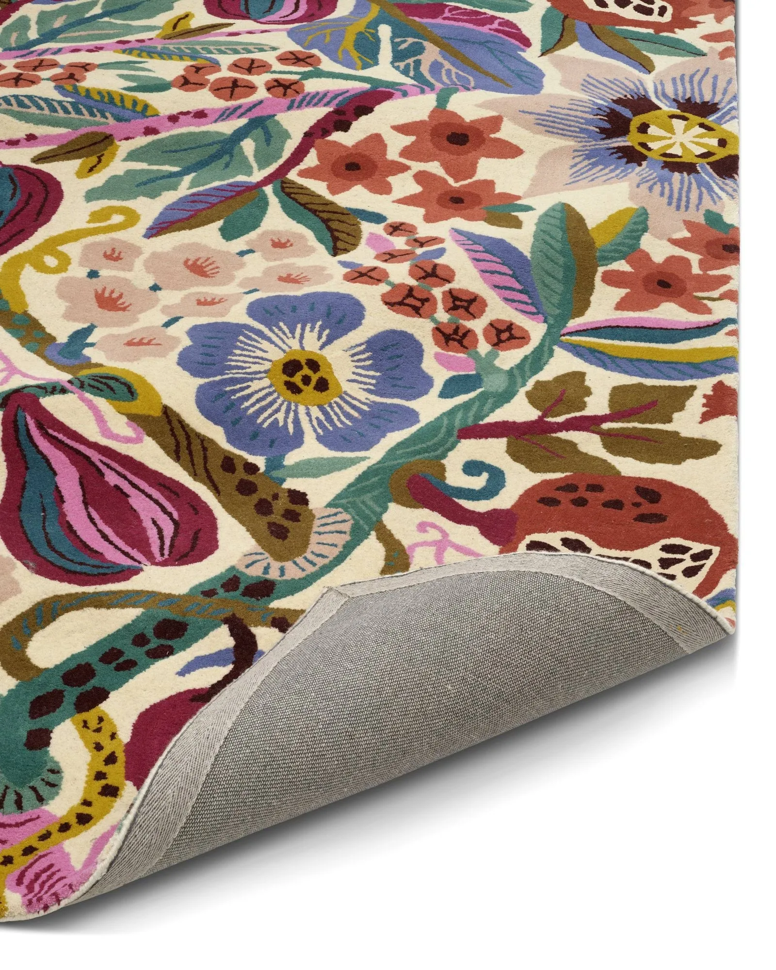 Pomegranate vloerkleed, Wit-multi, 200x300 cm Classic Collection
