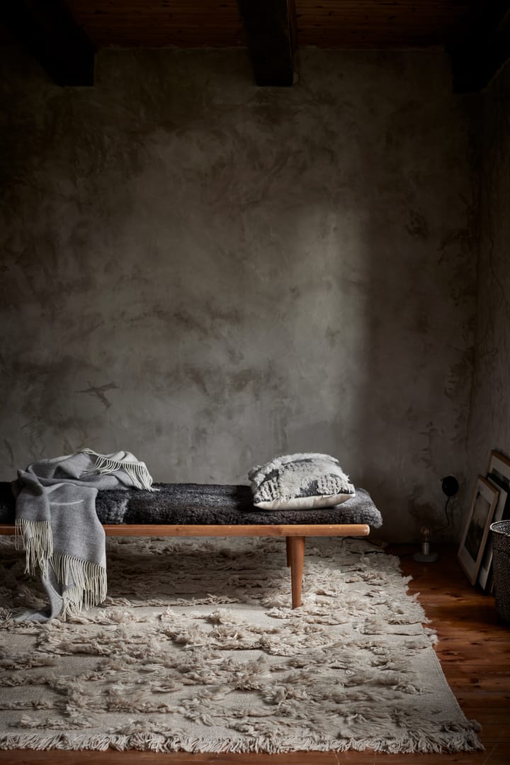 Rio wollen vloerkleed 200x300 cm, Beige Classic Collection
