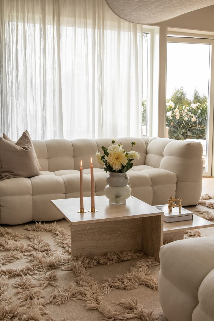 Rio wollen vloerkleed 250x350 cm, Beige Classic Collection