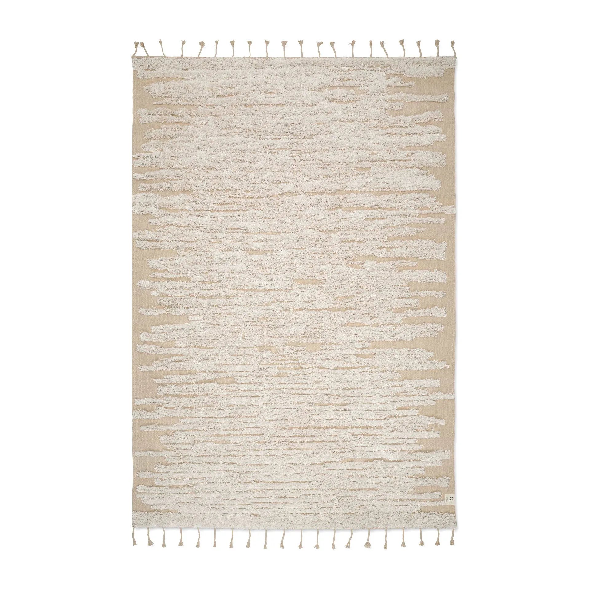 River vloerkleed 170x230 cm, Beige Classic Collection