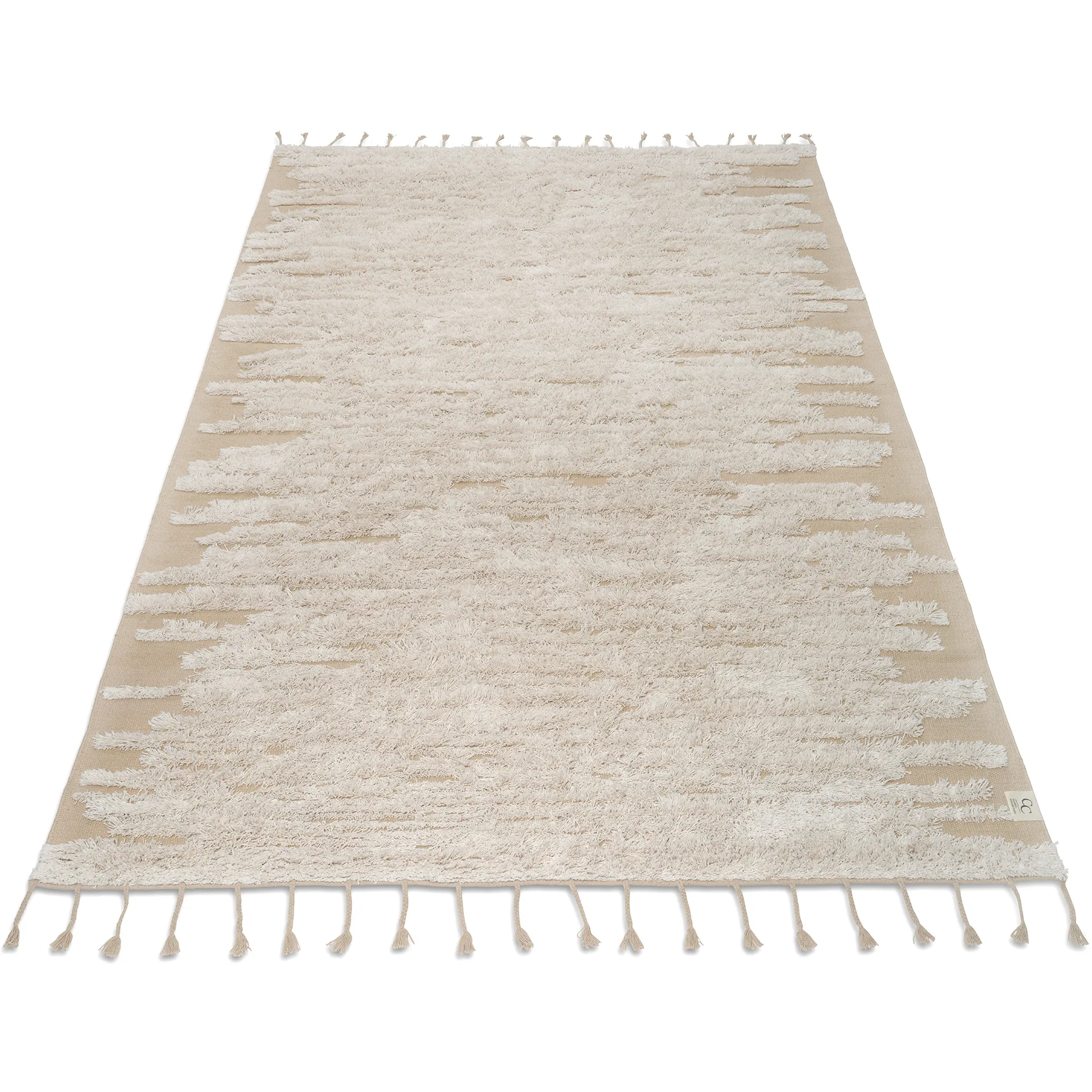 River vloerkleed 170x230 cm, Beige Classic Collection