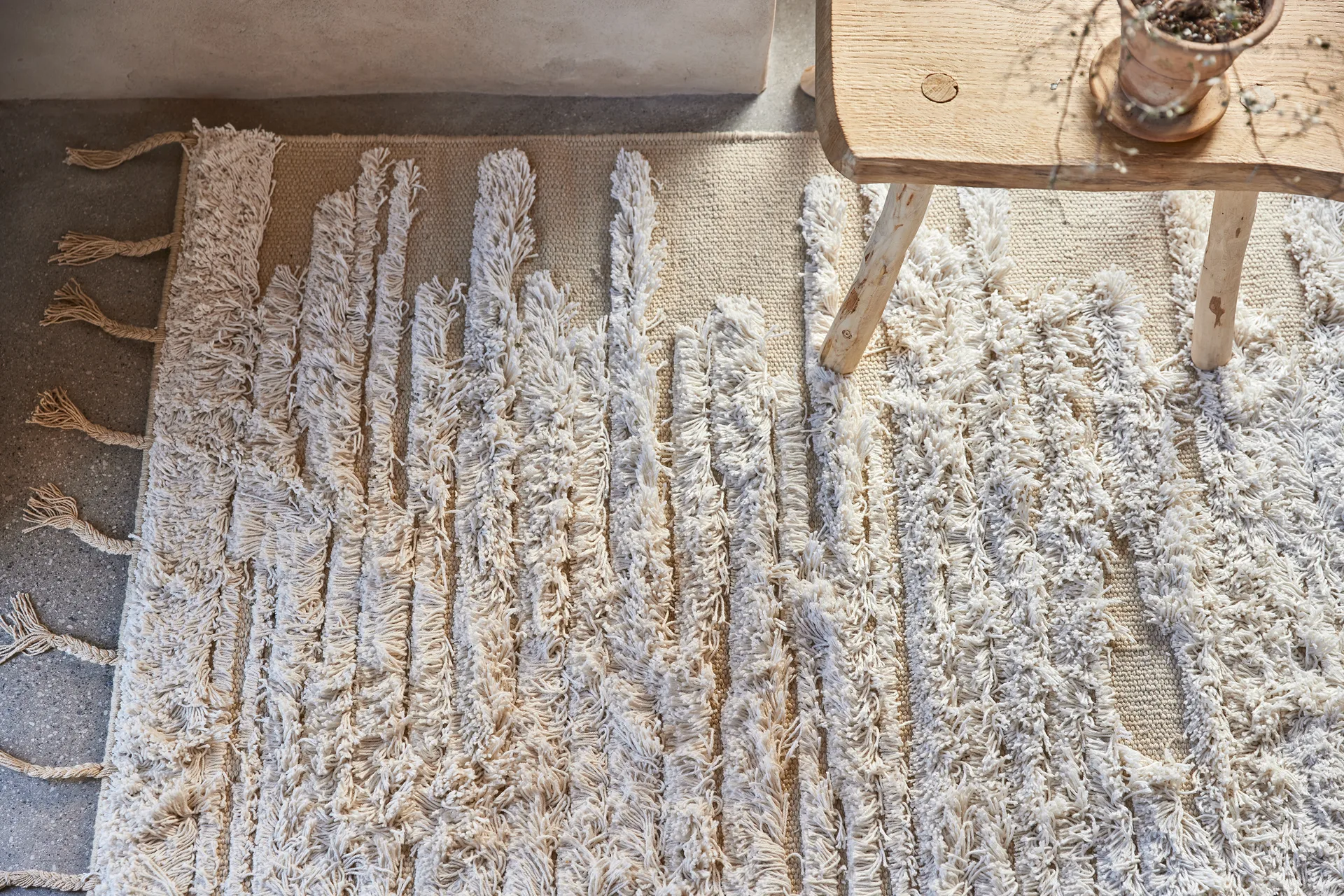 River vloerkleed 170x230 cm, Beige Classic Collection