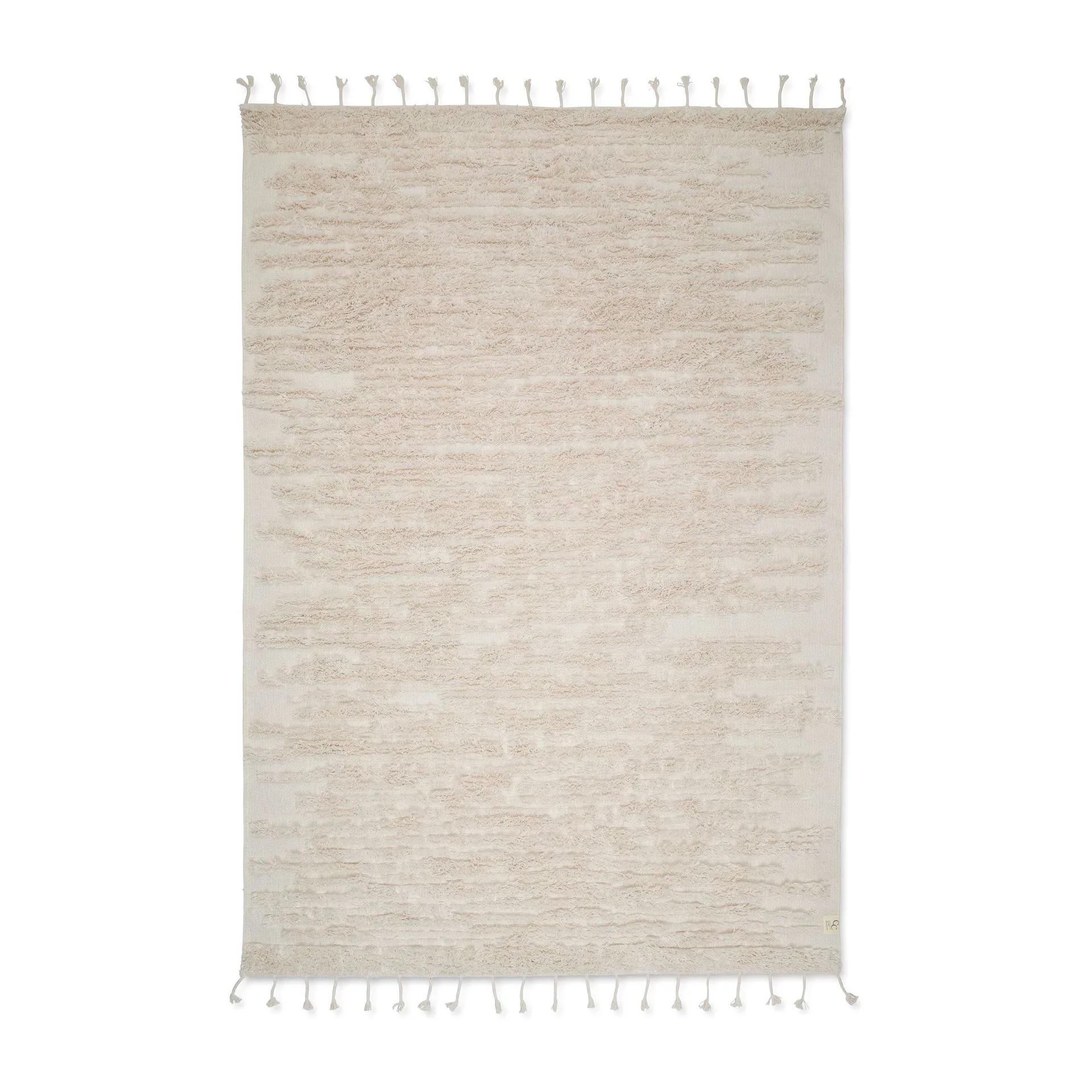 River vloerkleed 250x350 cm, White Classic Collection