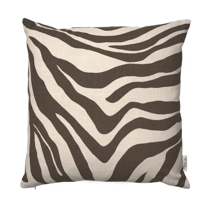 Savannah kussenhoes - Brown-off white, 50x50 cm - Classic Collection