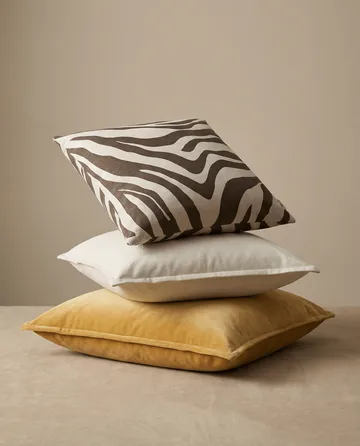 Savannah kussenhoes - Brown-off white, 50x50 cm - Classic Collection