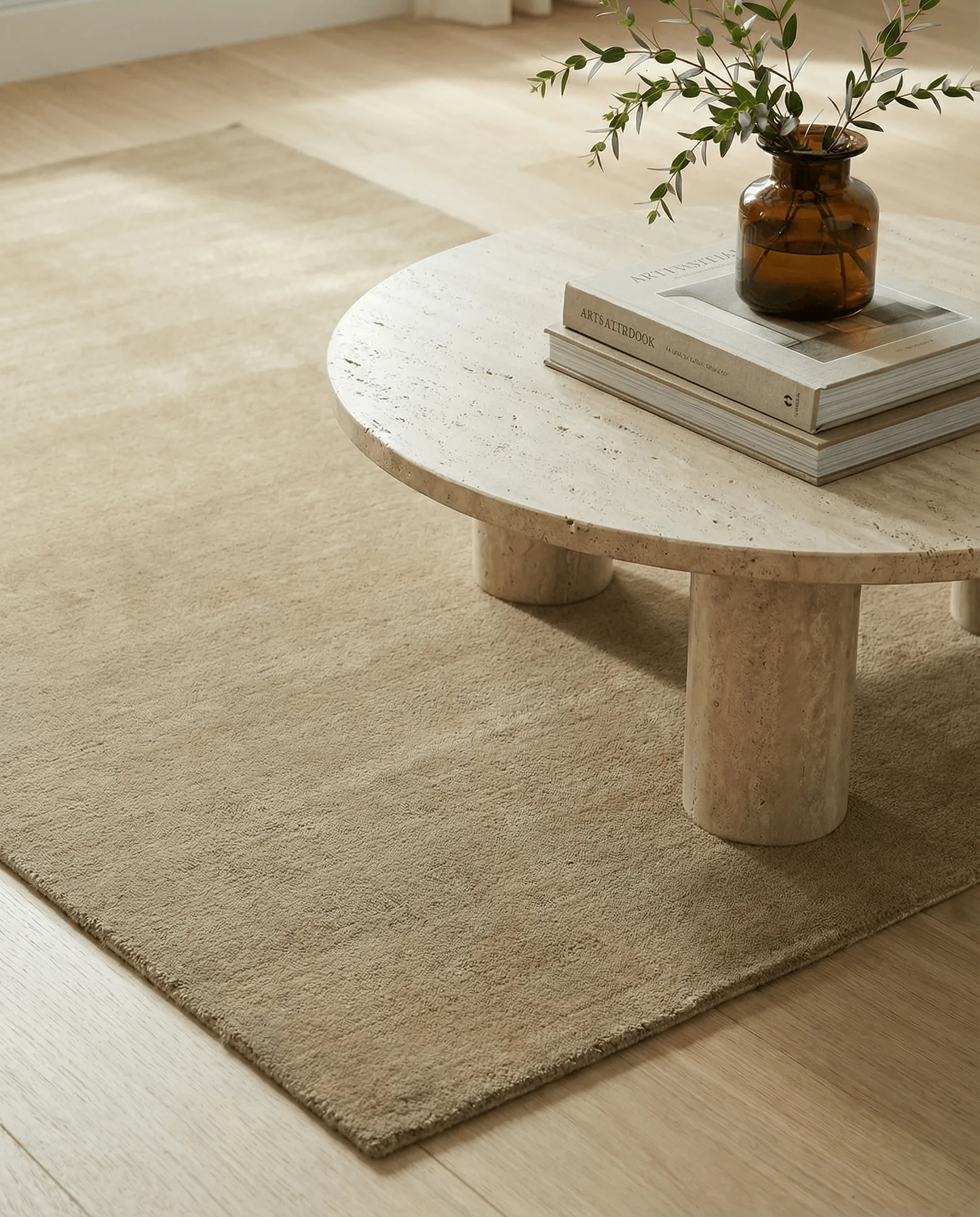 Solid vloerkleed, Wheat, 300x400 cm Classic Collection