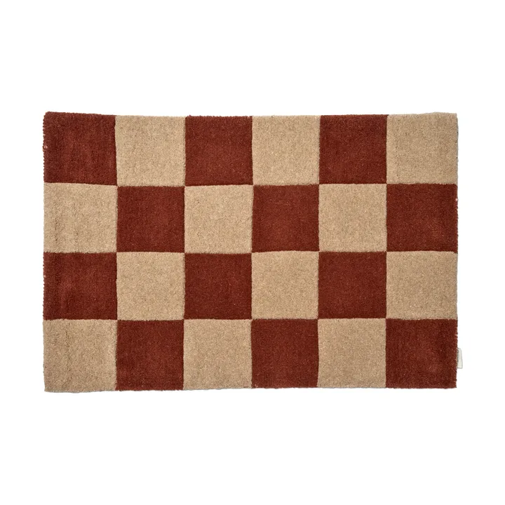 Square deurmat - Brown-naturel, 60x90 cm - Classic Collection