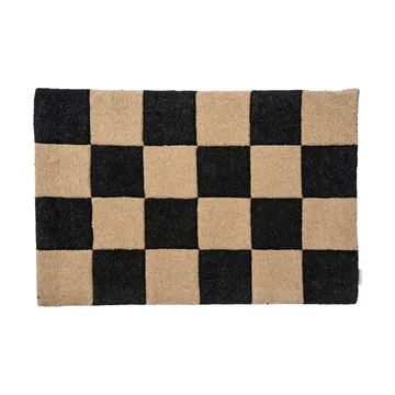 Square deurmat - Zwart-natuur, 60x90 cm - Classic Collection