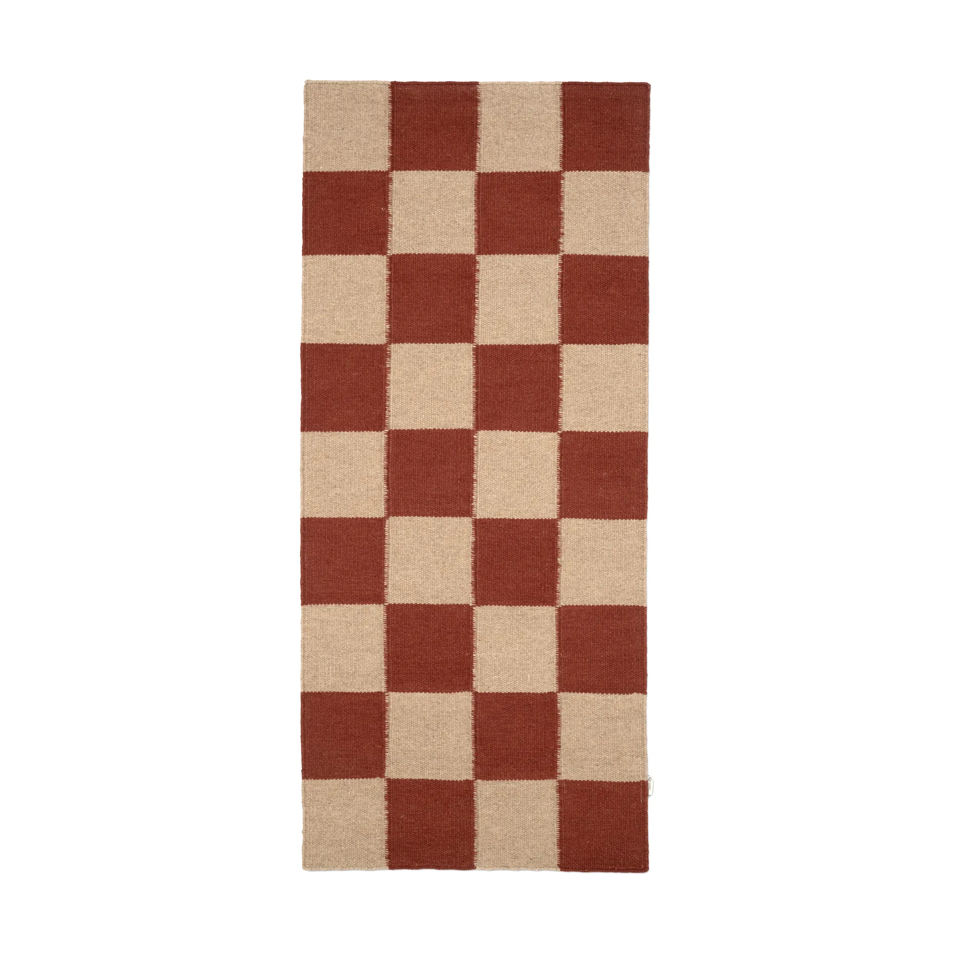 Square loper, Brown-natuur, 80x200 cm Classic Collection