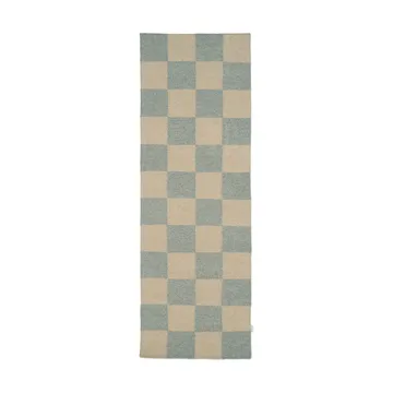 Square loper - Grijs-naturel, 80x240 cm - Classic Collection