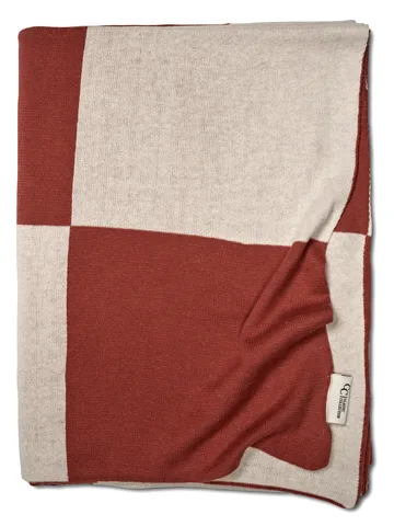 Square plaid 130x170 cm - Donker Brown - Classic Collection