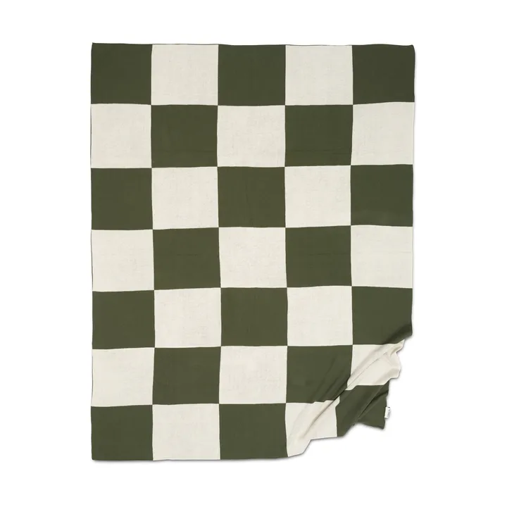 Square plaid 130x170 cm - Groen - Classic Collection