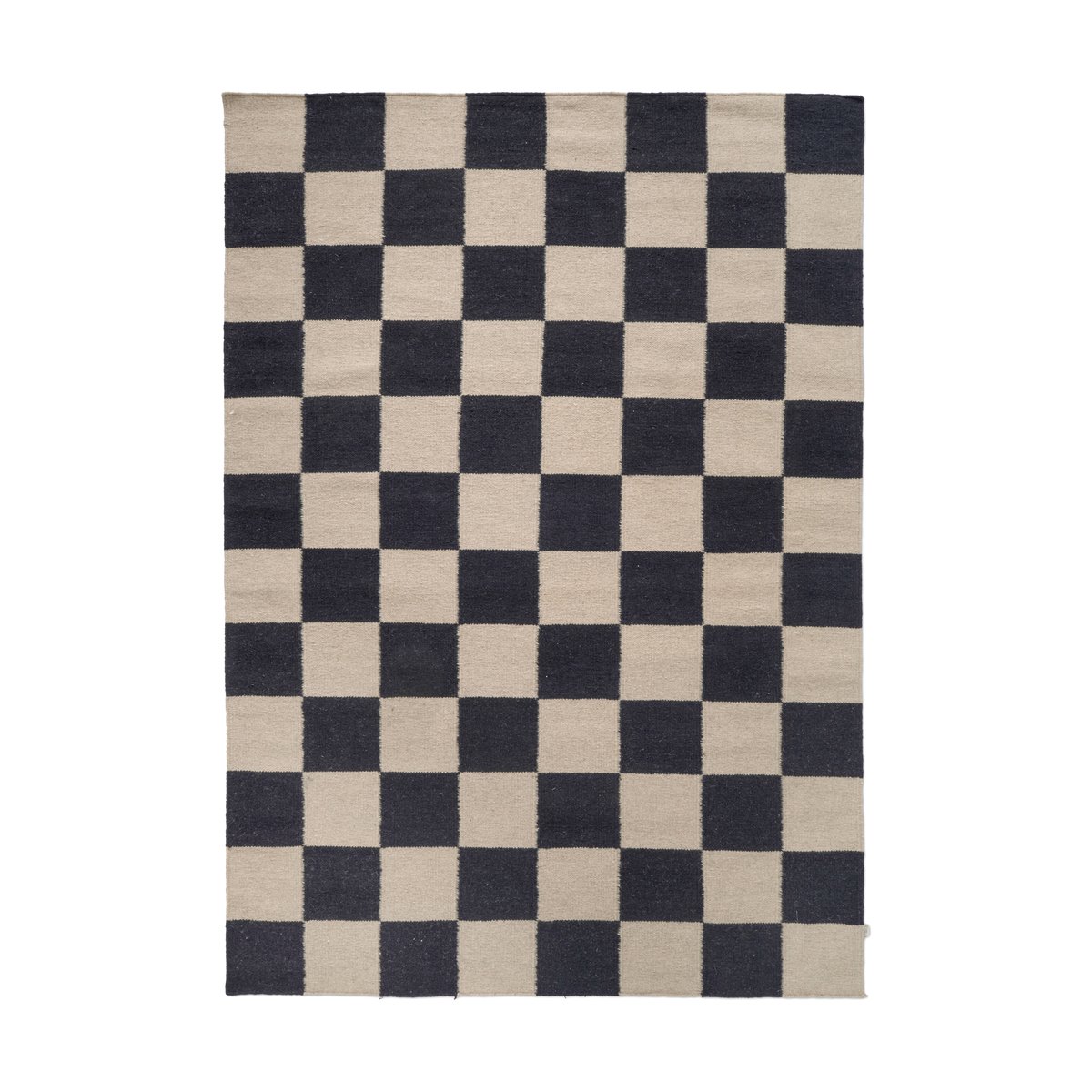 Classic Collection Square vloerkleed Zwart-beige, 170x230 cm