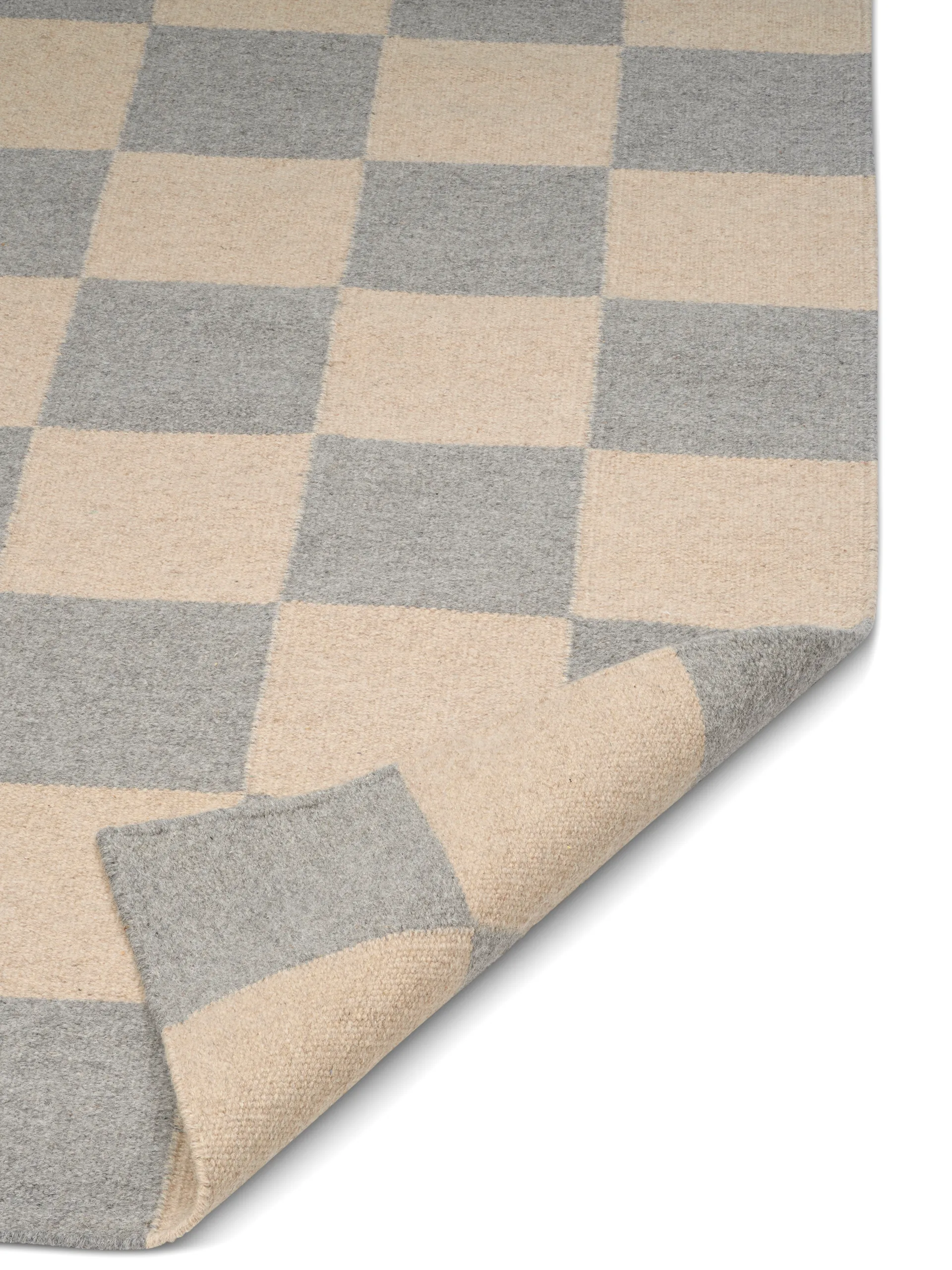 Squares vloerkleed, Grijs-beige, 250x350 cm Classic Collection