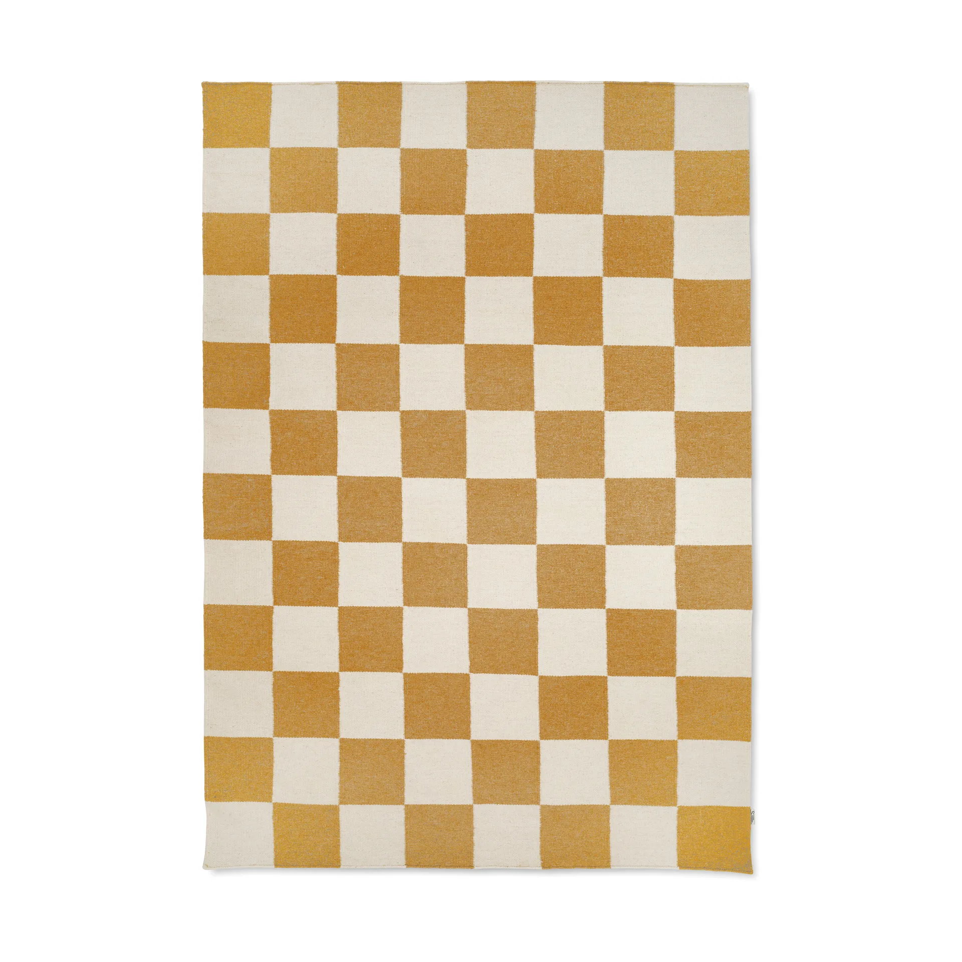 Squares vloerkleed, White-yellow, 170x230 cm Classic Collection