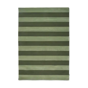 Stripe Boucle vloerkleed - Green, 170x230 cm - Classic Collection