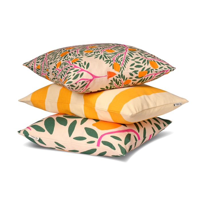Sunny citrus kussensloop 50x50 cm, Groen Classic Collection