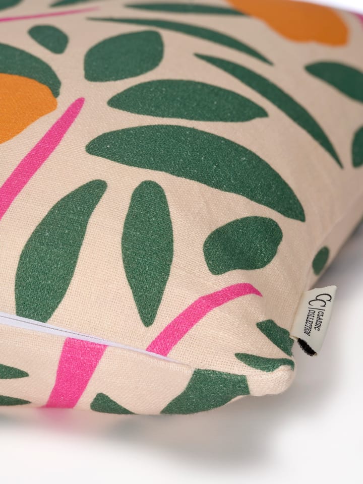 Sunny citrus kussensloop 50x50 cm, Groen Classic Collection