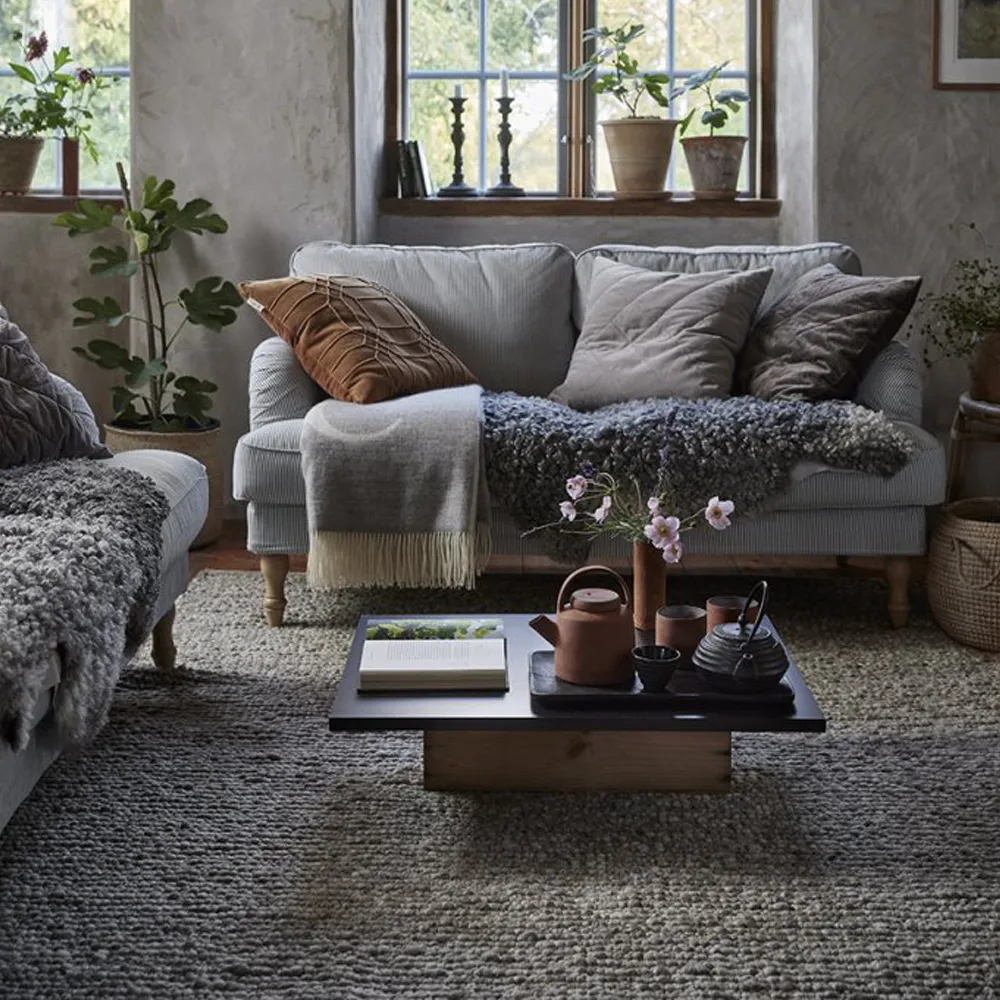 Verbier vloerkleed, beige melange, 250x350 cm Classic Collection