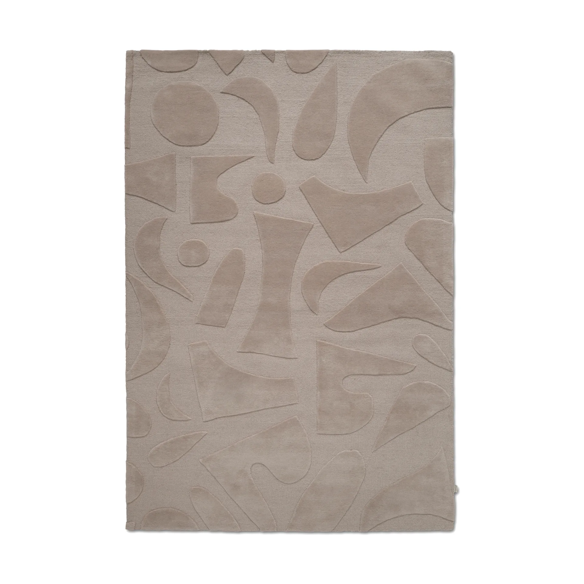Vivid wollen vloerkleed 170x230 cm, Beige Classic Collection