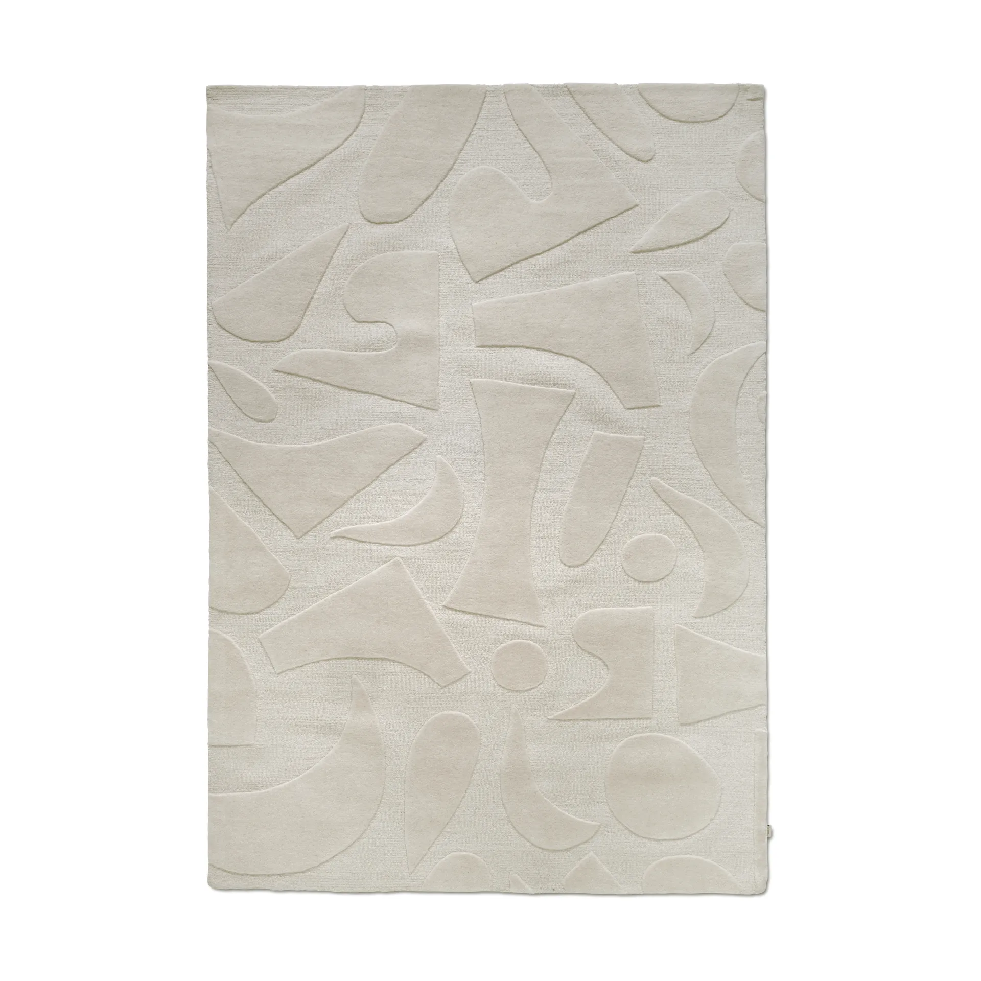 Vivid wollen vloerkleed 200x300 cm, Wit Classic Collection