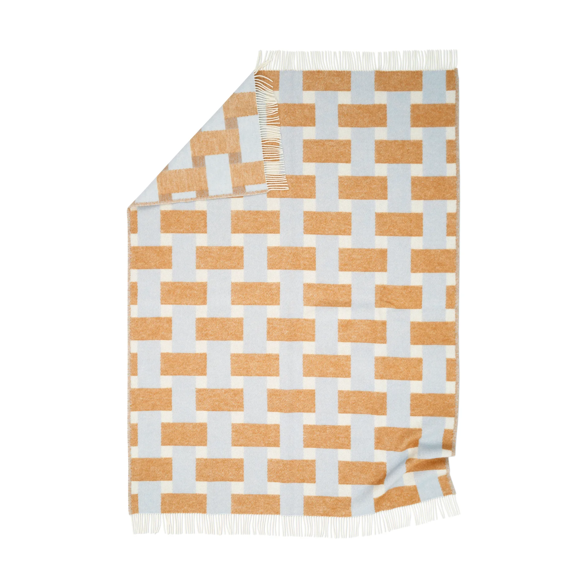 Weave plaid 130x180 cm, Bruin Classic Collection