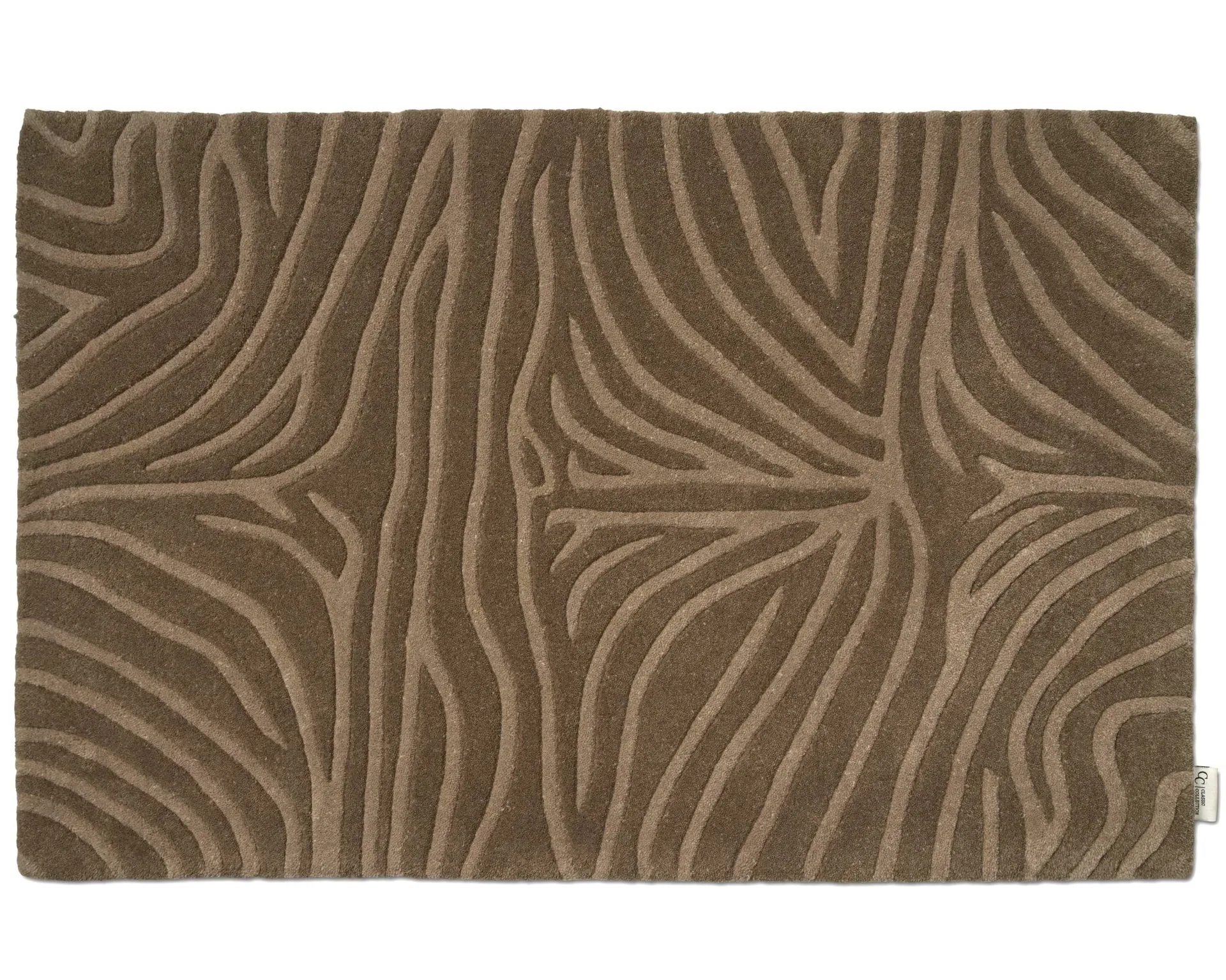Zebra deurmat, Mocca, 60x90 cm Classic Collection