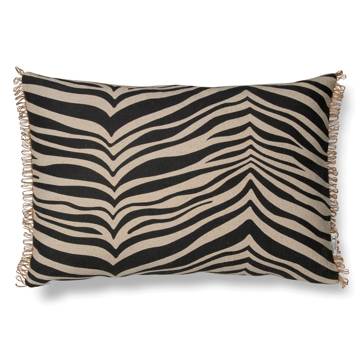 Zebra kussen 40x60 cm - Zwart - Classic Collection