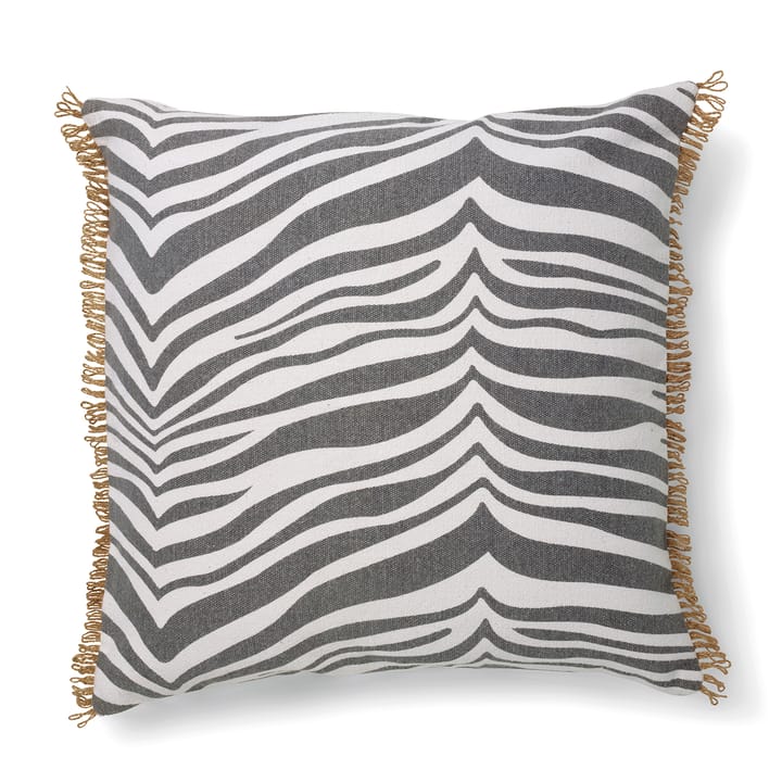 Zebra kussen 50x50 cm - Titanium - Classic Collection