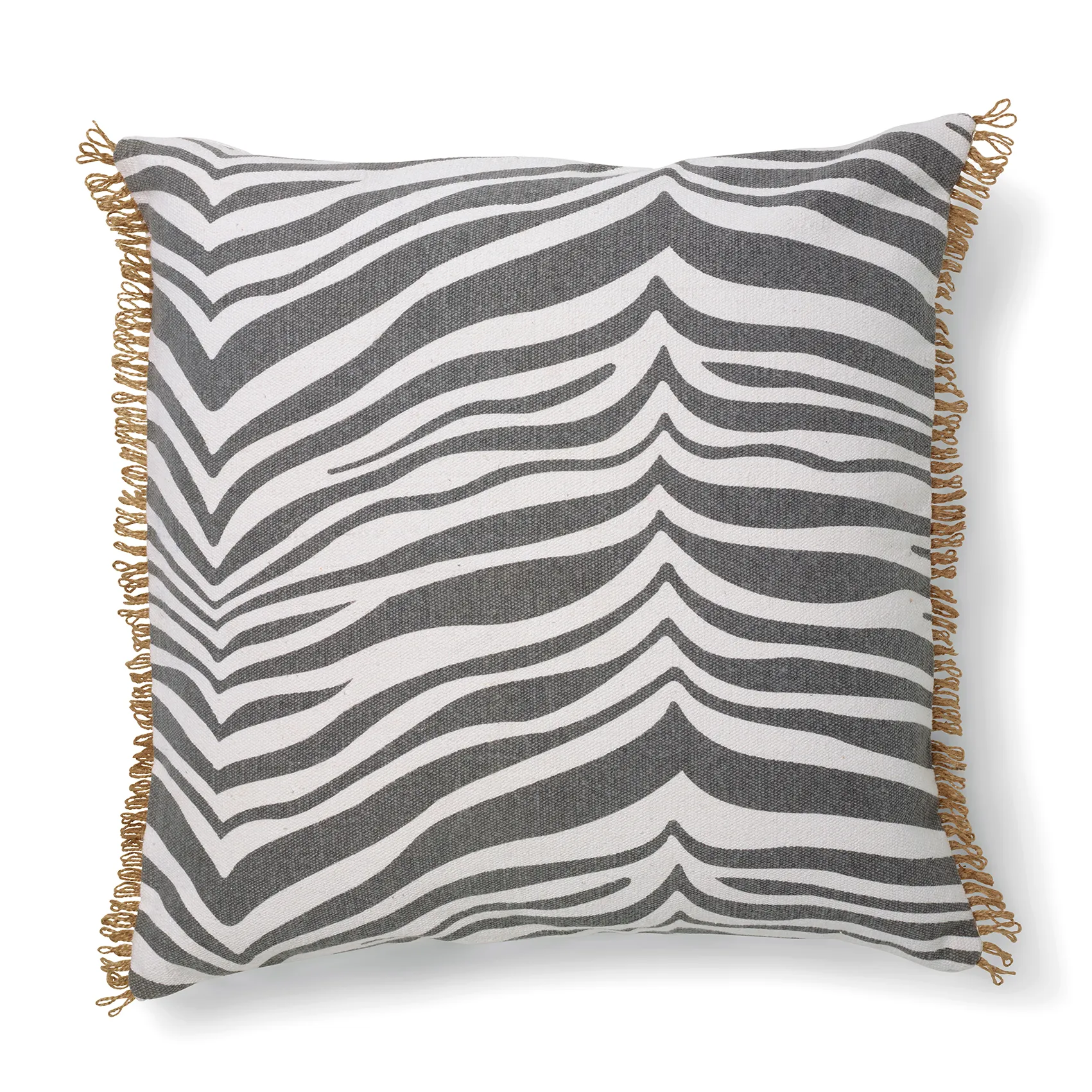 Zebra kussen 50x50 cm, Titanium Classic Collection