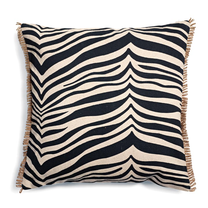 Zebra kussen 50x50 cm - Zwart - Classic Collection
