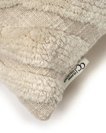 Zebra Tuft kussenhoes - Off white, 50x50 cm - Classic Collection