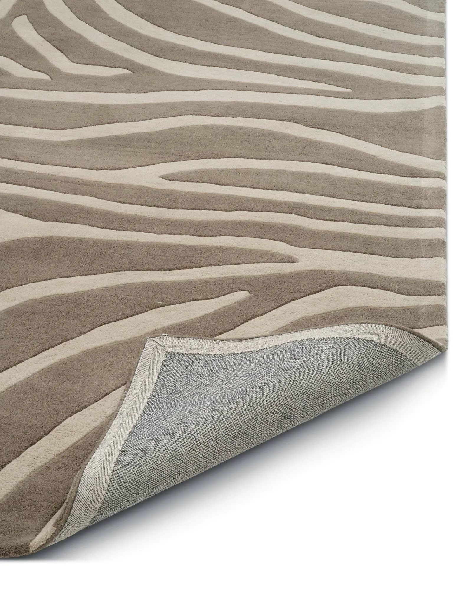 Zebra vloerkleed 250x350 cm, Beige, 200x300 cm Classic Collection