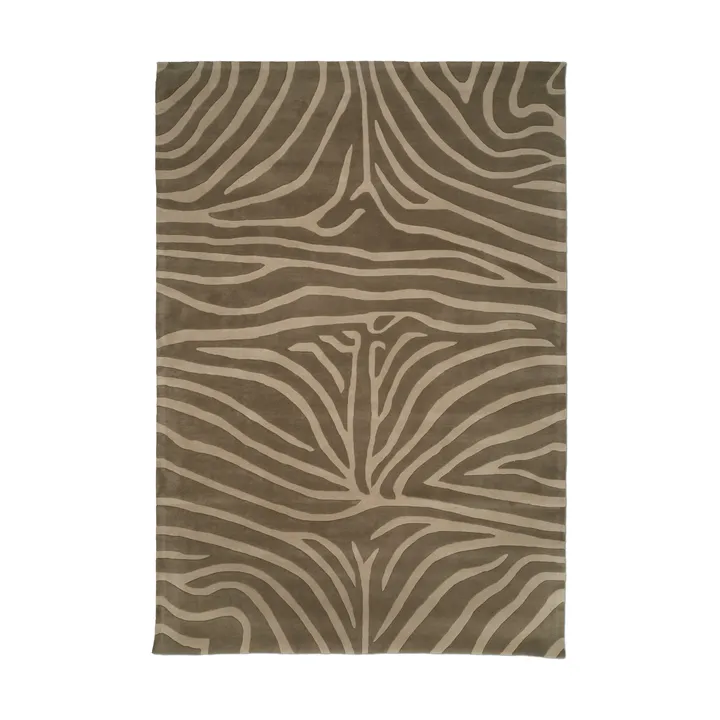 Zebra vloerkleed 250x350 cm - Bruin, 250x350 cm - Classic Collection