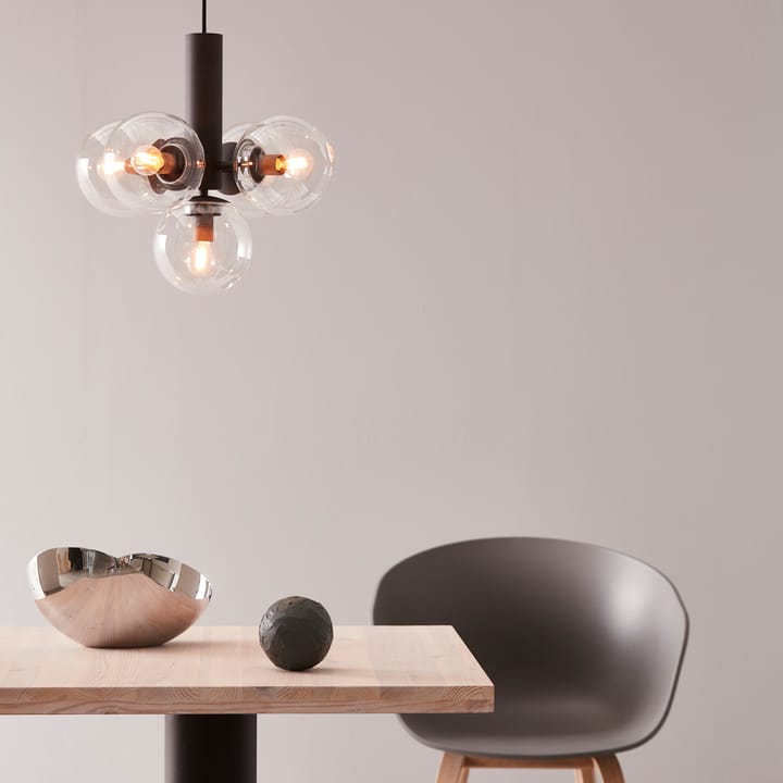 Avenue 43 plafondlamp, Zwart helder glas CO Bankeryd